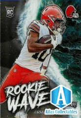 2021 Playoff Rookie Wave #RW-ASC Anthony Schwartz BROWNS RC